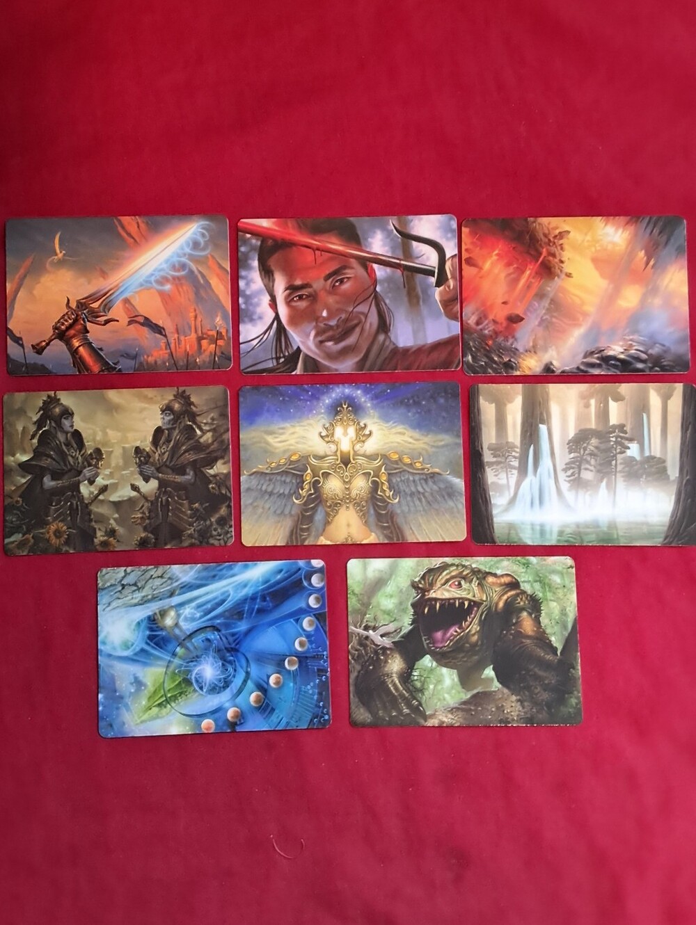 Magic The Gathering Modern Horizons MH1 Set of 8 Art Series Cards NM-MINT
